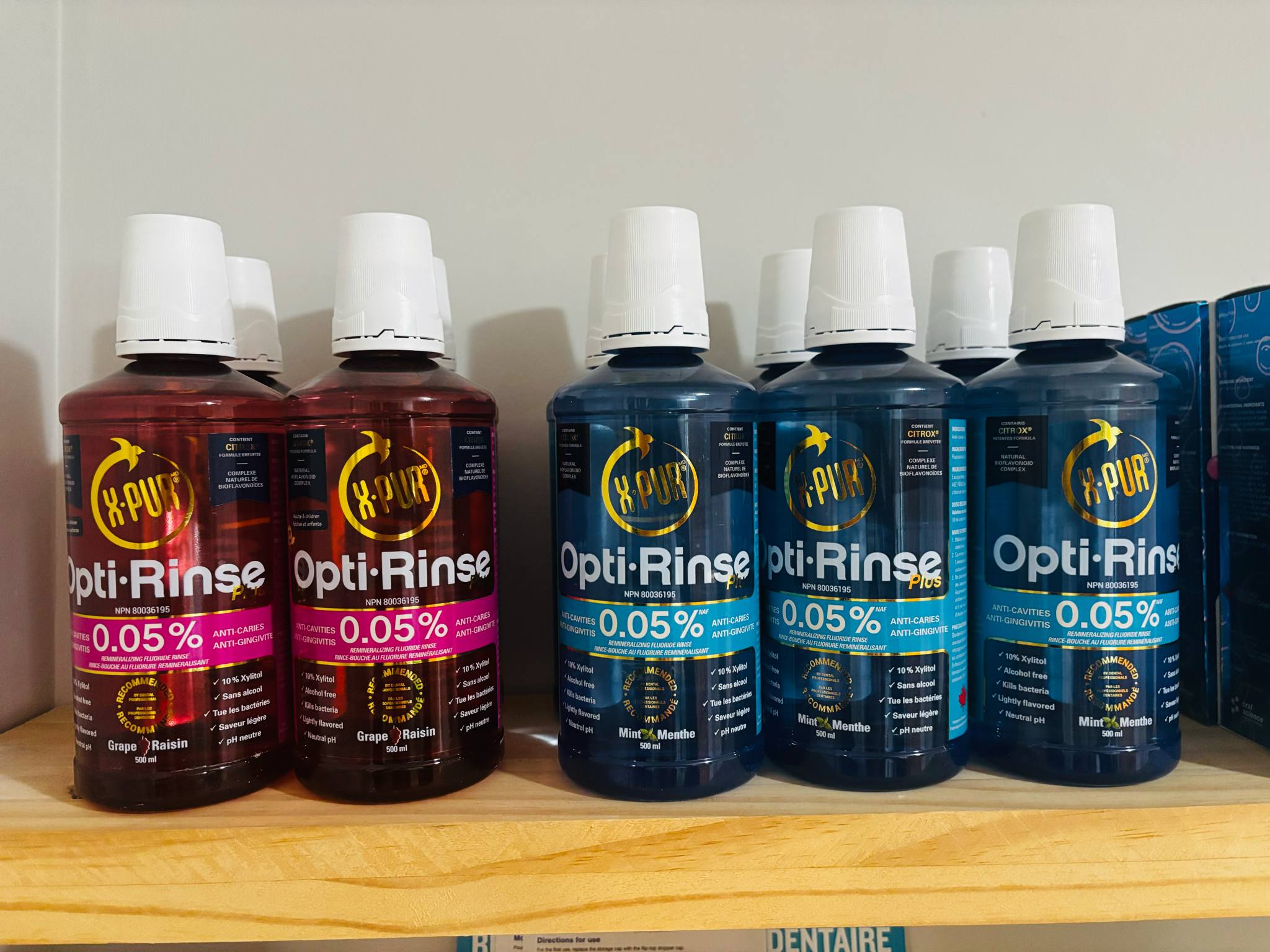 Opti-Rinse 0.05% Menthe | Hygiene Dentaire Péninsule